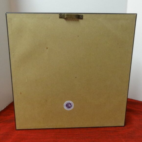 Pretty Artwork in Black Frame 9" x 9" - Picture 2 of 2